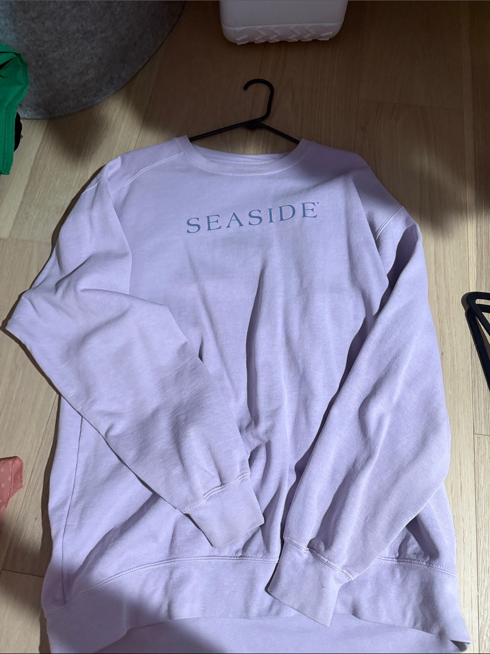 Seaside Lavender Crewneck Sweatshirt - Women